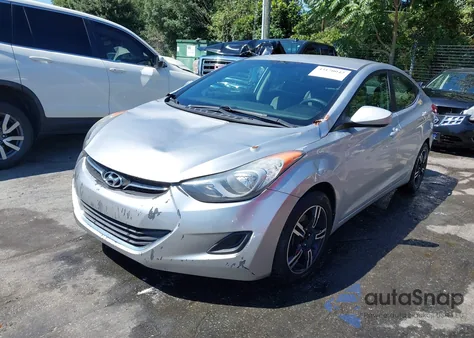 2013 Hyundai Elantra Gls from USA, damaged, VIN 5NPDH4AE2DH355188